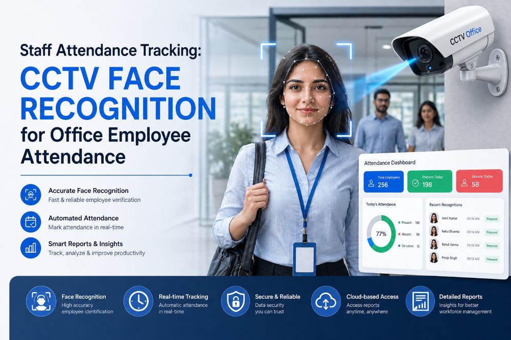 Staff Attendance Tracking: CCTV Face Recognition for Office Employee Attendance